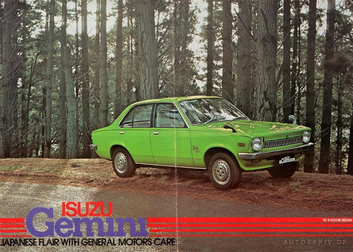 isuzu gemini 1977 nz f4